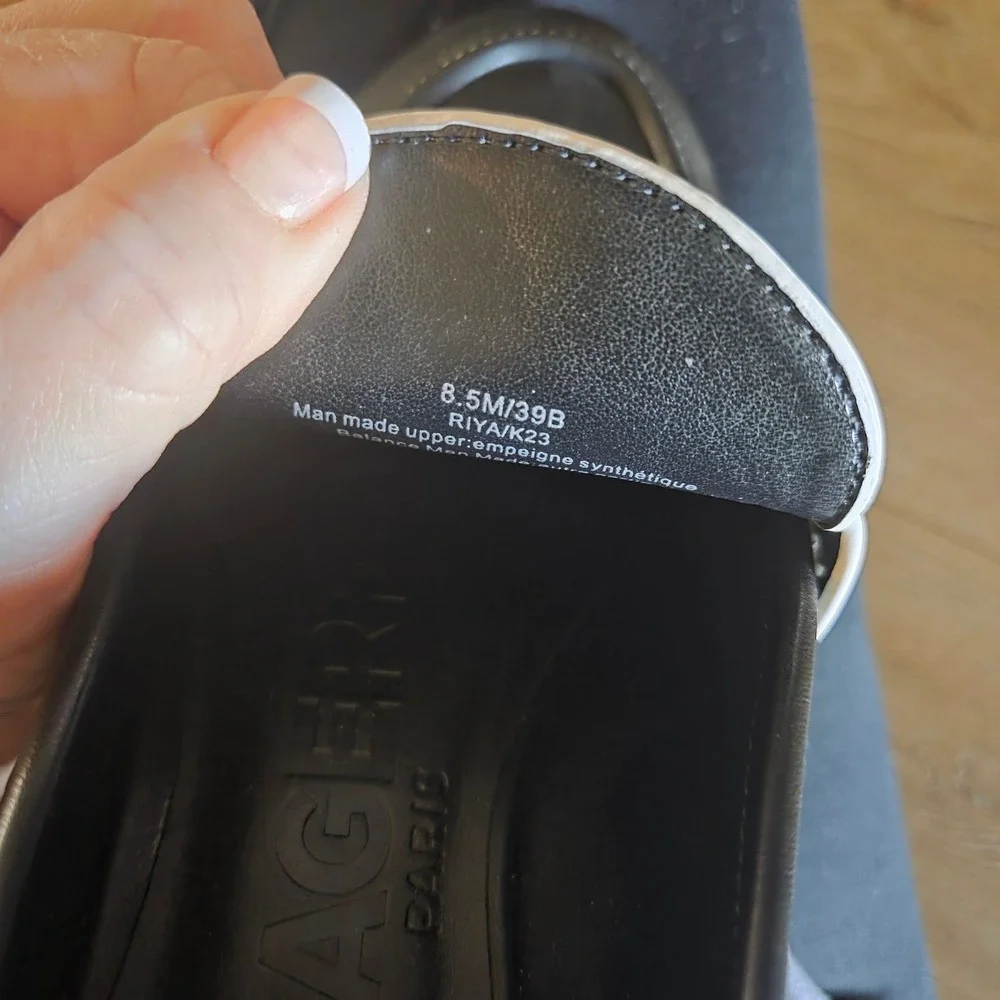 Karl‎ Lagerfeld Paris Riya Black White Choupette Cat Loafers 8.5 Womens 11